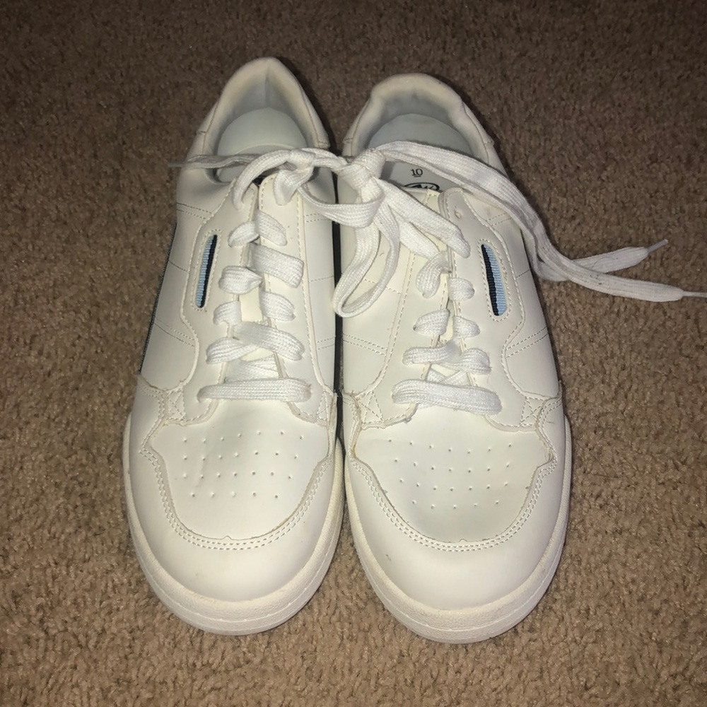 White sneakers